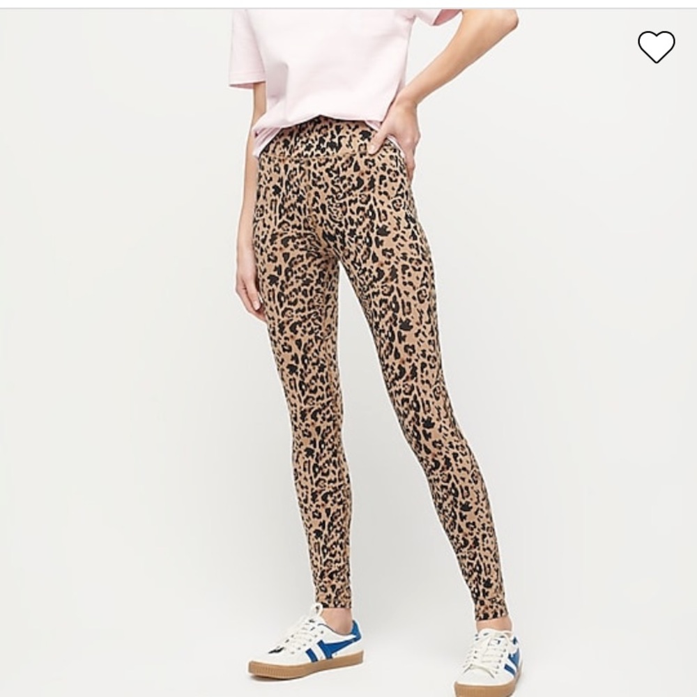 NWT J.Crew high rise 7/8 leggings